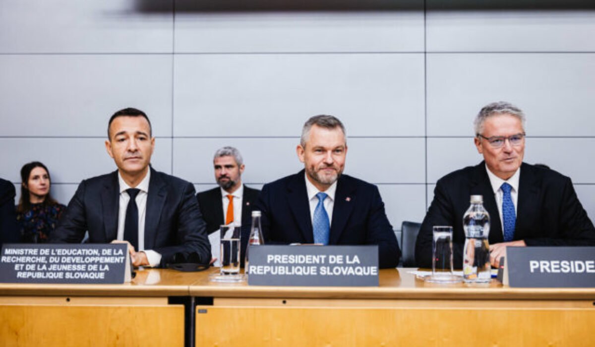 Slovensko bude hostiť Globálne vzdelávacie fórum OECD, Pellegrini naň už pozval generálneho tajomníka OSN (video+foto)