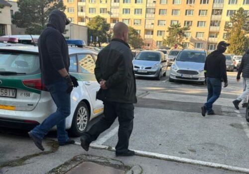 Úrad inšpekčnej služby počas akcie zadržal dvoch policajtov, jeden čelí obvineniu zo zabitia zaistenej osoby