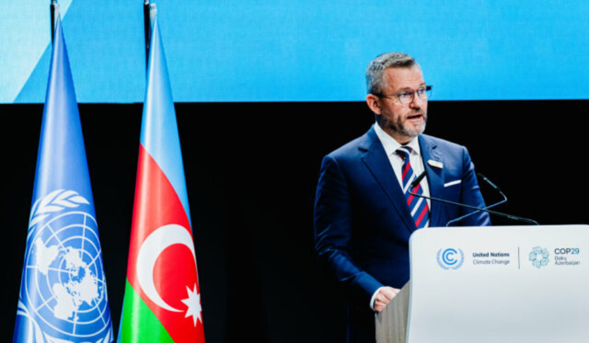 Pellegrini na klimatickej konferencii COP29 oznámil plány na zníženie emisií, vyjadril sa aj ku kritike voči Azerbajdžanu (video+foto)