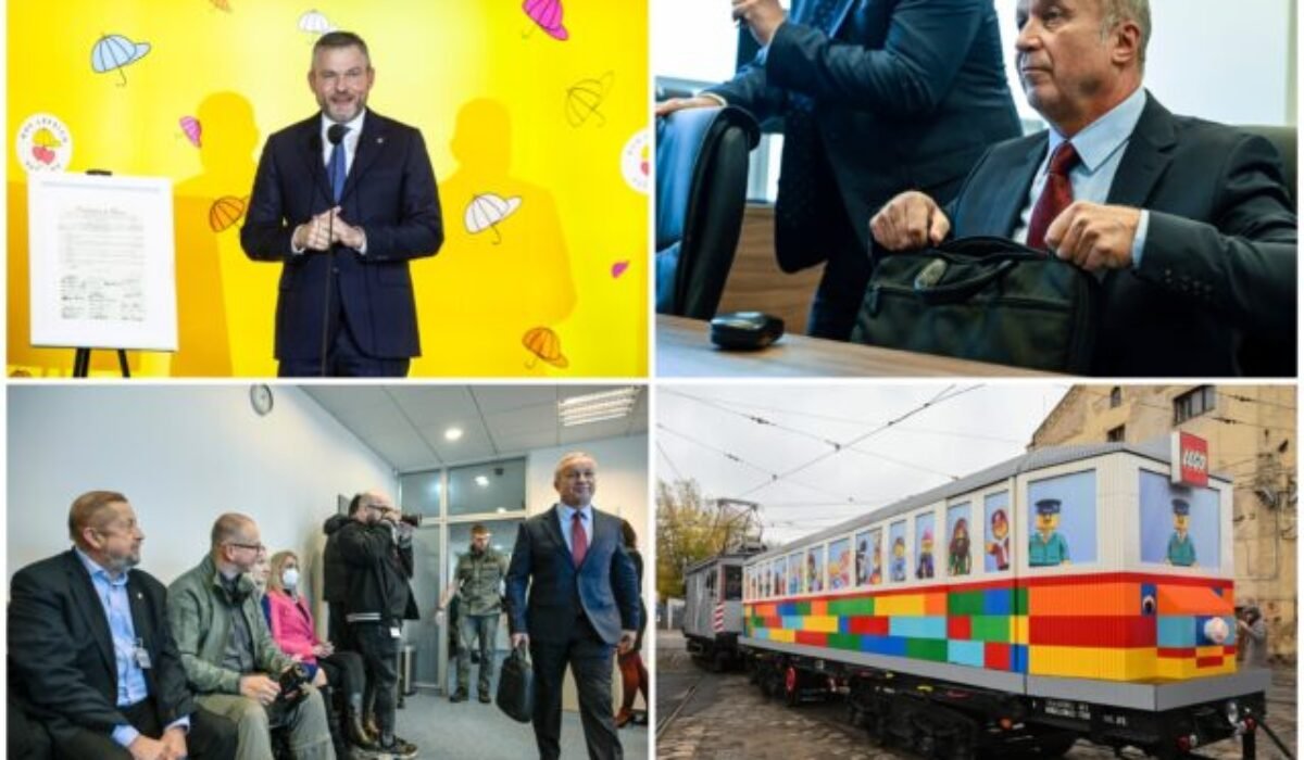 Top foto dňa (20. november 2024): Pellegrini na oslave 100. výročia práv detí, disciplinárne pojednávanie Klimenta aj električka z lega v Budapešti