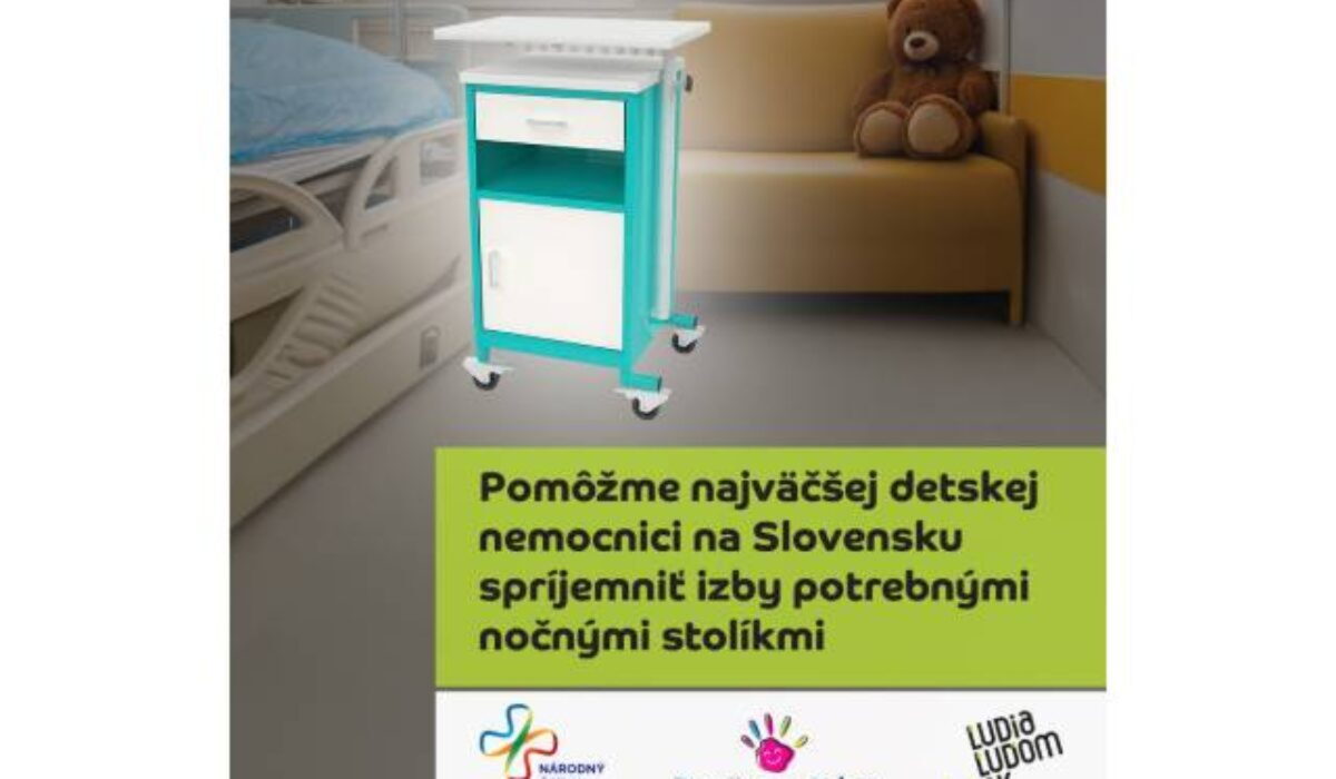 Národný ústav detských chorôb postupne zvyšuje komfort v nemocnici
