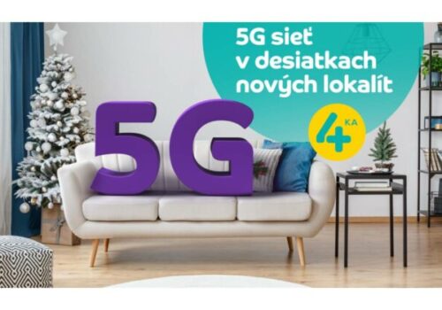 4ka pokryla rýchlou 5G sieťou desiatky nových miest a obcí