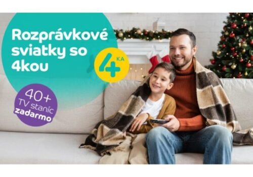 Štedré Vianoce so 4KA TV: 42 prémiových TV staníc zadarmo pre všetkých zákazníkov