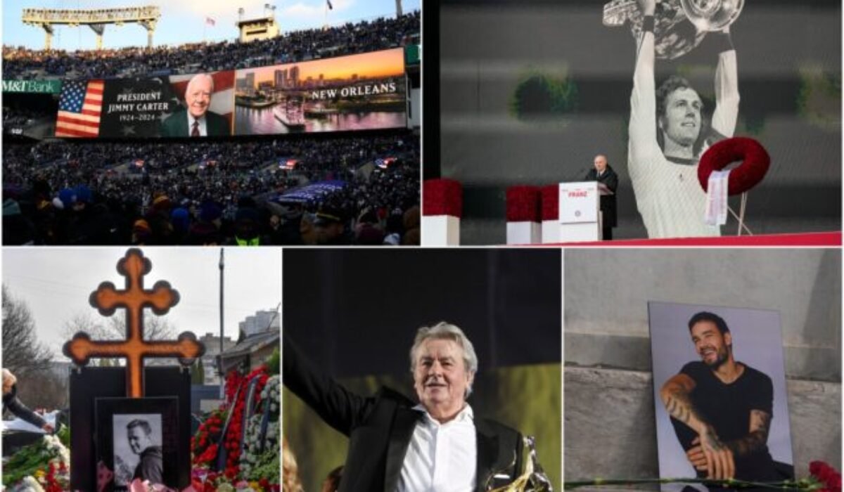 Päť najznámejších svetových osobností, ktoré odišli na večnosť v roku 2024 – FOTO