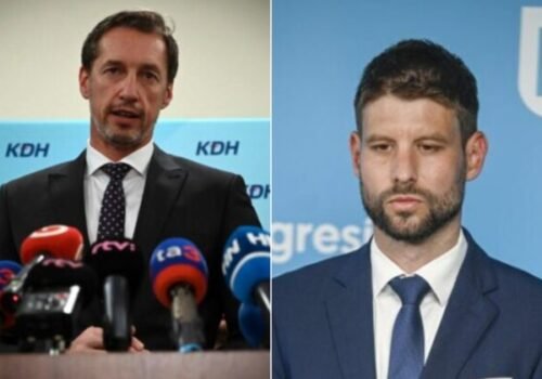 Slovensko má podľa KDH na krku bezpečnostný škandál storočia, progresívci chcú žiadať odvolanie ministra vnútra Šutaja Eštoka – VIDEO