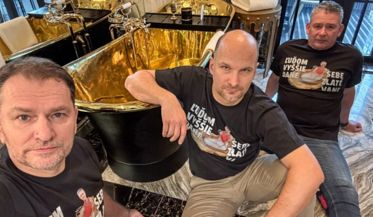 Ľuďom vyššie dane, sebe zlaté vane. Matovičovci navštívili luxusný hotel v Hanoji, v ktorom údajne býval Fico – VIDEO, FOTO