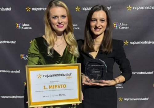 McDonald’s opäť obhájil víťazstvo v prestížnej ankete Najzamestnávateľ 2024