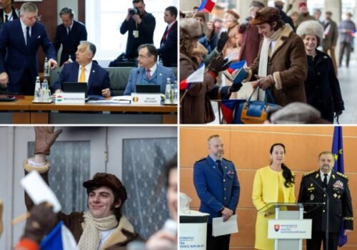 Top foto dňa (3. február 2025): Prvé zábery z filmu o Nepelovi, Fico na samite v Bruseli aj anketa Dobrovoľní hasiči roka