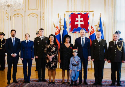 Prezident Pellegrini prijal laureátov ankety Vojenský čin roka. Dobro, ušľachtilosť a odvaha nevymizli z nášho života, uviedol – VIDEO