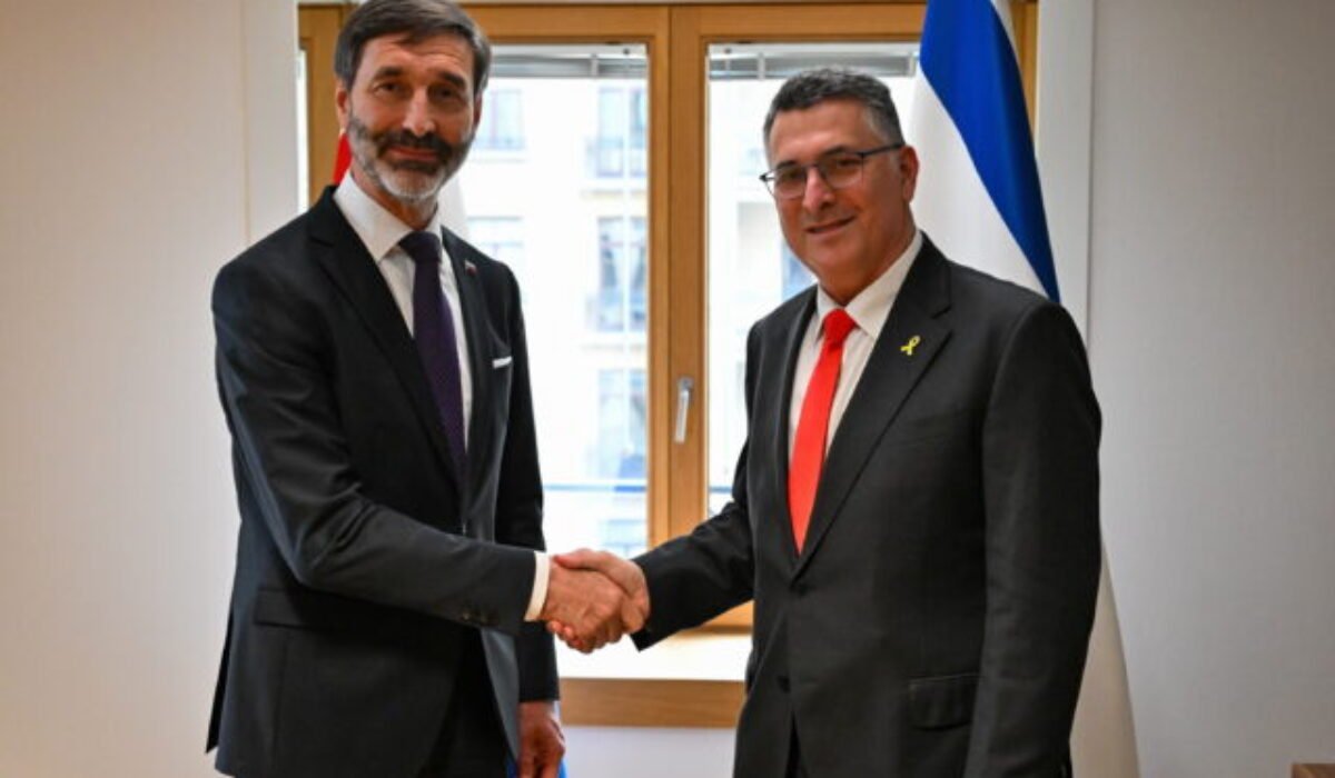 Minister zahraničia Blanár sa stretol so šéfom izraelskej diplomacie Saarom, chcú posilniť vzťahy oboch krajín