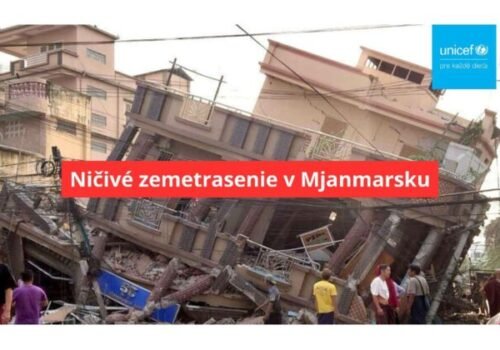 Ničivé zemetrasenie v Mjanmarsku ohrozuje milióny detí