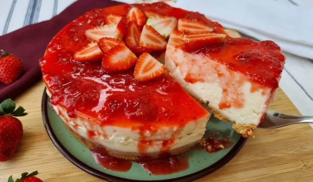 Dobroty na každý deň: Ľahký jahodový cheesecake 🍓