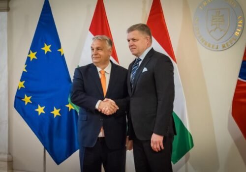 Fico pri príležitosti Orbánovej návštevy povedal, že obe krajiny zažívajú obdobie vynikajúcich vzťahov – VIDEO, FOTO