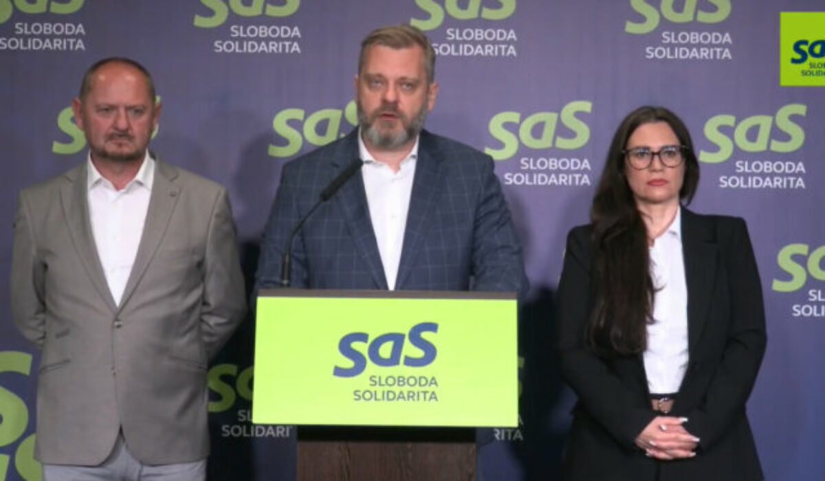 Premiér Fico podľa SaS hodil do koša slovenské záujmy a rozhodol sa slepo opakovať Orbánovu propagandu – VIDEO