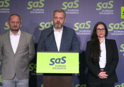 Premiér Fico podľa SaS hodil do koša slovenské záujmy a rozhodol sa slepo opakovať Orbánovu propagandu – VIDEO