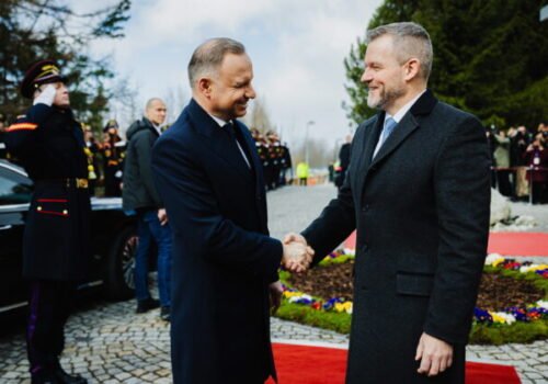 Pellegrini a poľský prezident Duda sa zhodli na potrebe zvyšovania výdavkov na obranu – FOTO