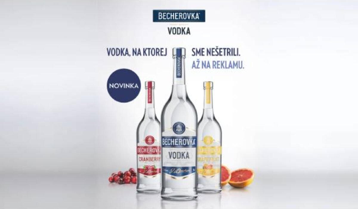 Becherovka vstupuje do novej éry. Na trh uvádza sedemkrát destilovanú vodku