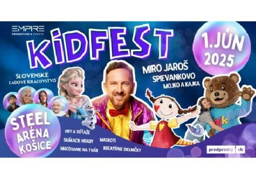 V Košiciach MDD oslávia celodennou zážitkovou párty. Nebude chýbať Miro Jaroš, Spievankovo, či Elsa s Annou a Olafom!