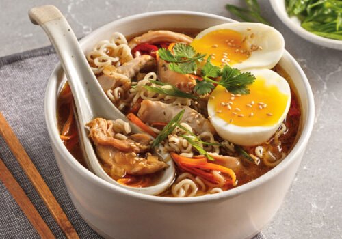 Dobroty na každý deň: Ramen polievka s kuracím mäsom