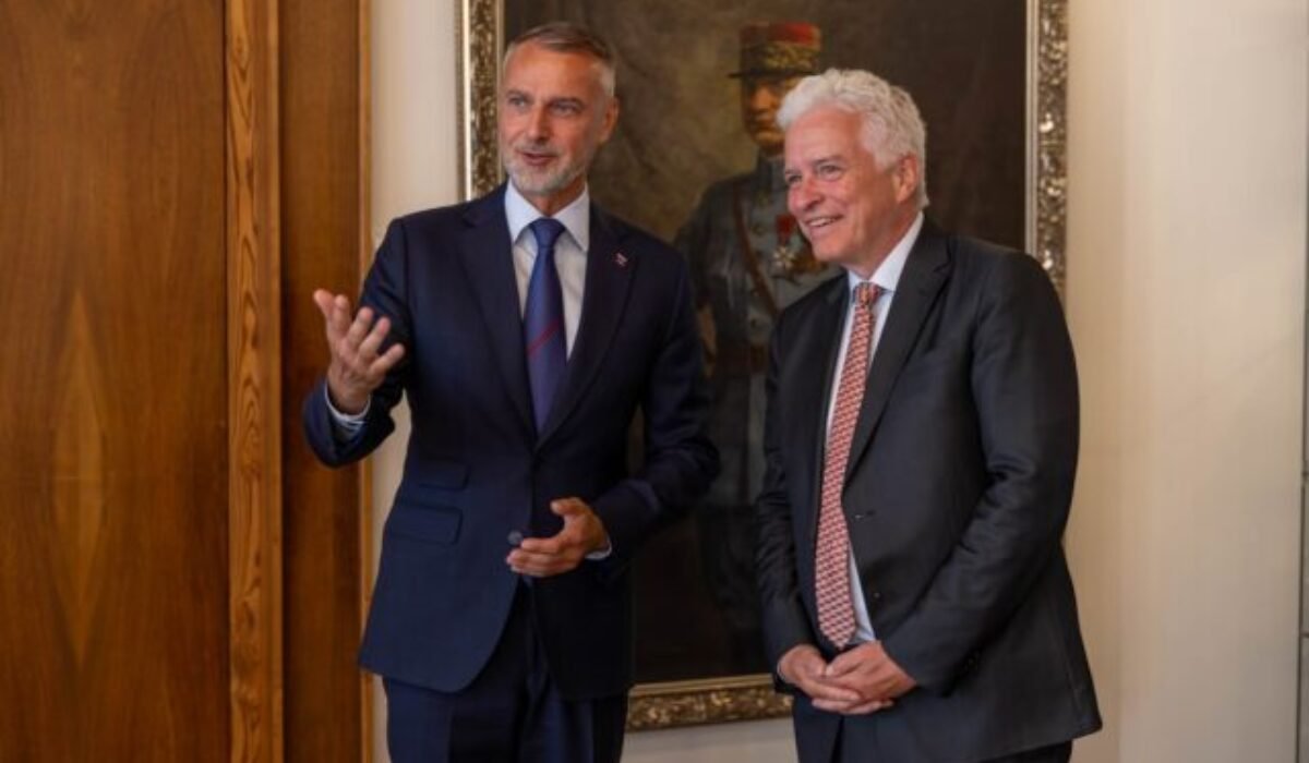 Predseda NR SR Raši prijal veľvyslanca Spolkovej republiky Nemecko – FOTO