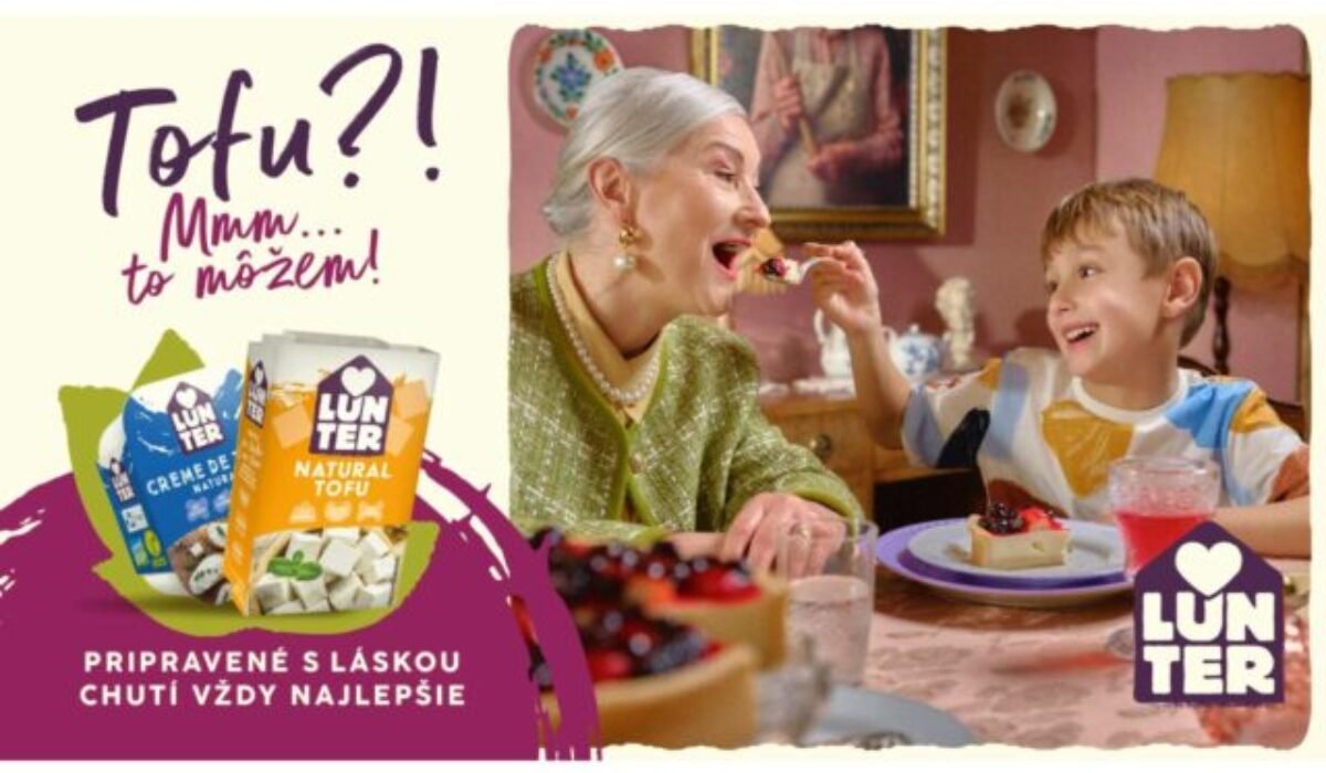 Nová etiketa, ktorá chutí. Lunter ukazuje, že tofu patrí aj na ten najtradičnejší stôl