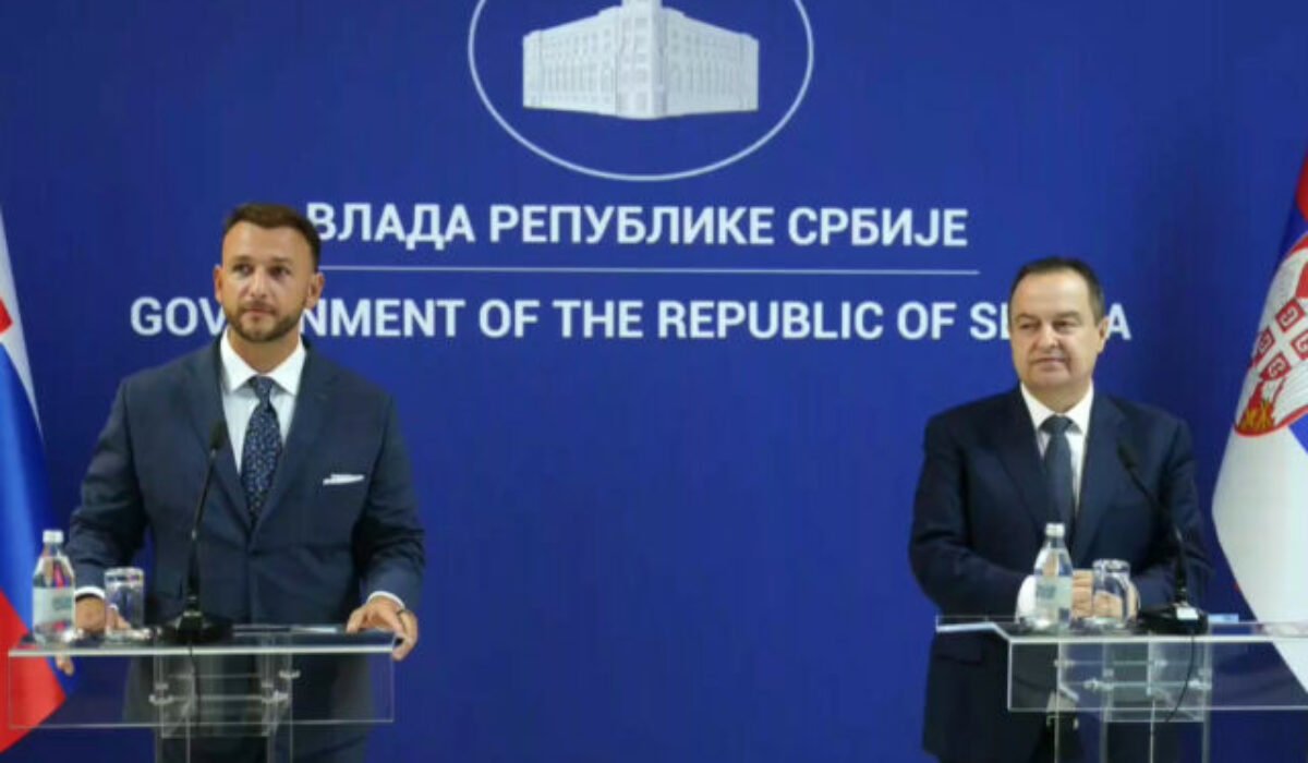 Minister vnútra Eštok rokoval s podpredsedom vlády Srbskej republiky Ivicom Dačićom – VIDEO