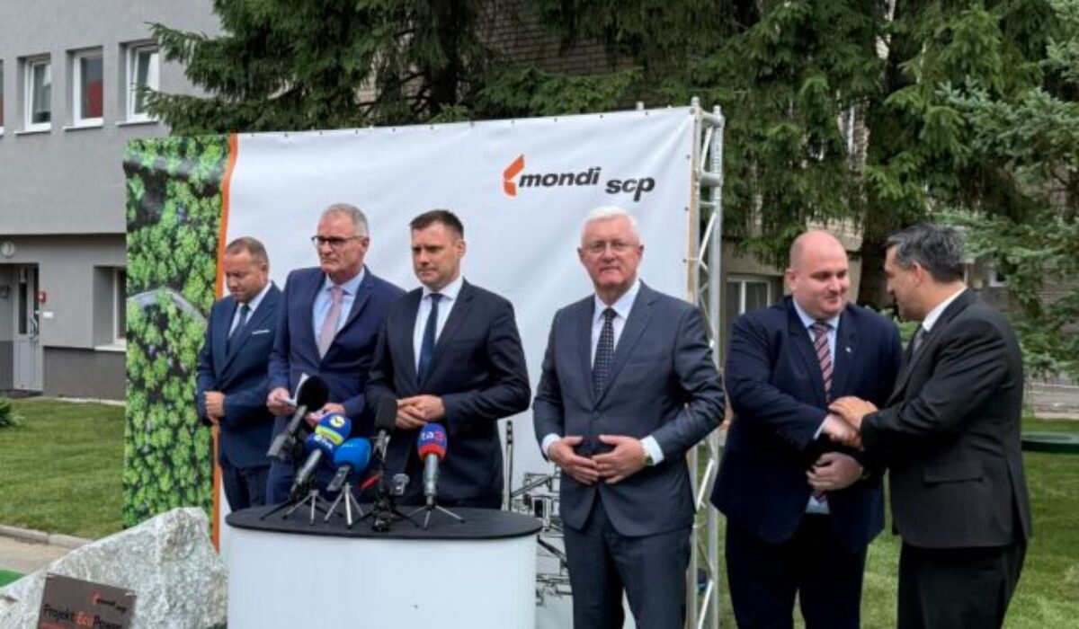 Mondi SCP spustilo výstavbu moderného energetického zdroja pre udržateľnú budúcnosť