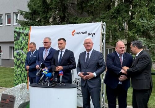 Mondi SCP spustilo výstavbu moderného energetického zdroja pre udržateľnú budúcnosť