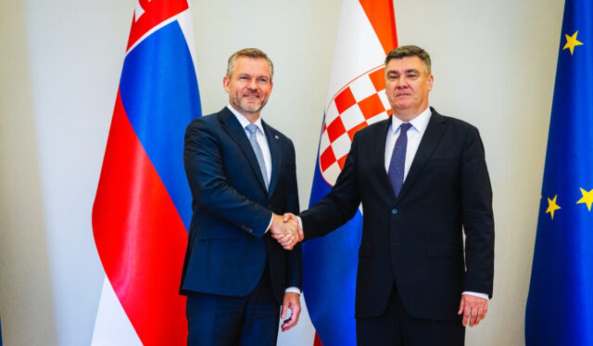 Pellegrini v Záhrebe otvorí chorvátsko-slovenské biznis fórum, s prezidentom Milanovičom hovoril aj o energetike – FOTO