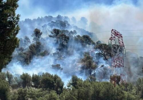 Pre lesný požiar uzavreli letisko Marseille