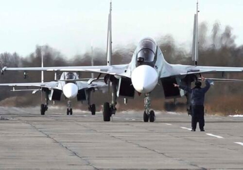 Útok na letisko na juhu Ruska zničil výcvikový stíhací stroj Su-27UB