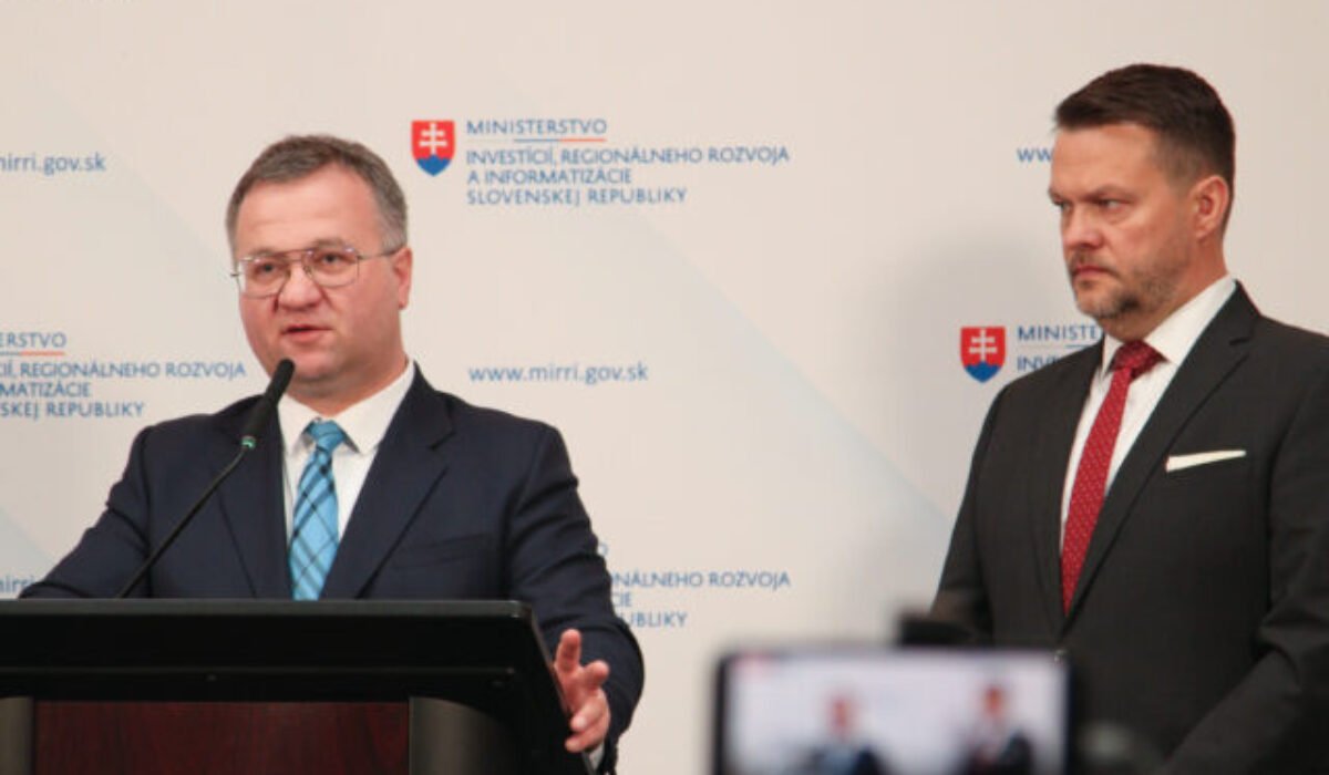 Ministerstvo investícií posiela do regiónov ďalších vyše osem miliónov eur, podporu získa viacero projektov