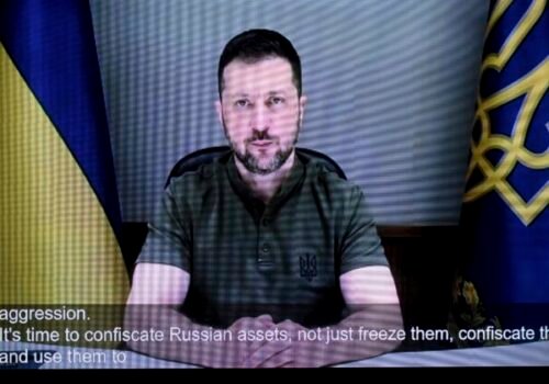 Nastal čas na konfiškáciu zmrazeného ruského majetku, vyhlásil Zelenskyj – VIDEO