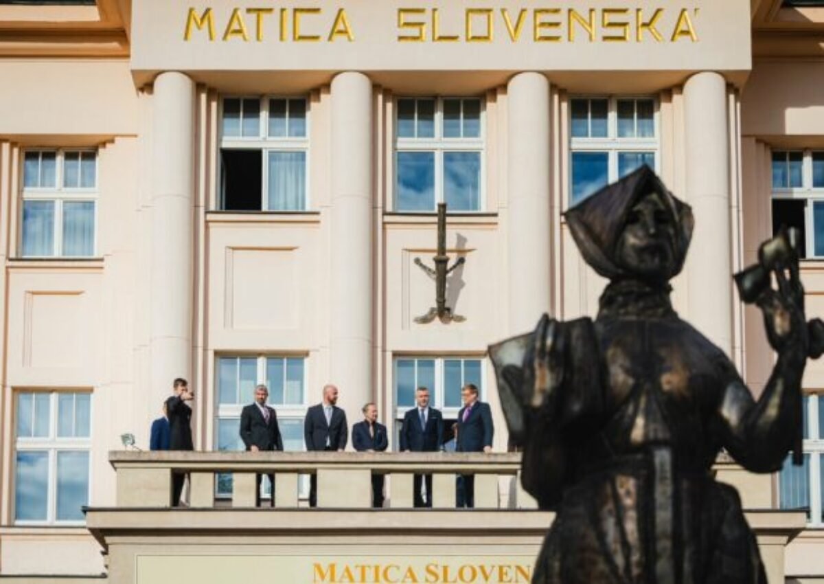 Slovensko si pripomína výročie založenia Matice slovenskej, podľa Pellegriniho je kľúčom k ochrane národnej identity