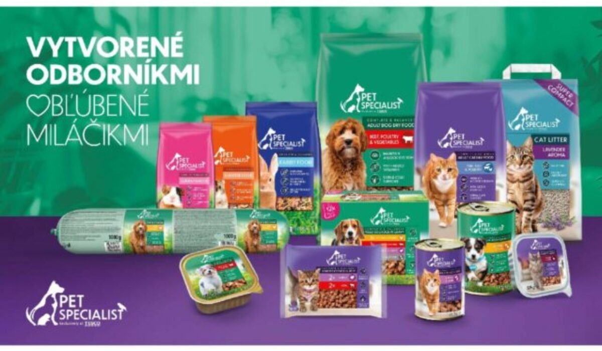 Tesco vylepšuje sortiment vlastnej značky pre domácich miláčikov: vyššia kvalita, nové produkty a dôraz na zdravie
