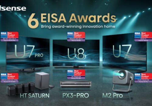 Medzinárodné ocenenia EISA Awards 2025 oceňujú úspechy spoločnosti Hisense v oblasti obrazu a zvuku