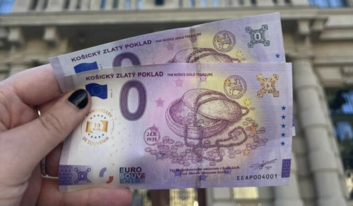 Košický zlatý poklad oslávi 90. výročie, záujemcovia si môžu kúpiť suvenírovú bankovku