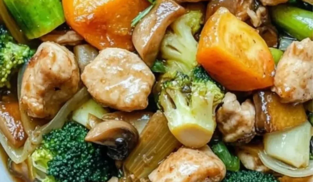 Kuracie mäso s rybími guľkami na ázijský spôsob – Chop Suey