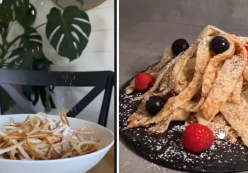 Špagetové palacinky, ktoré pobláznili internet