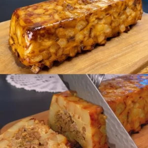 kolac Slaná zemiakovo-mäsová plnková torta – sýta klasika na rodinný stôl