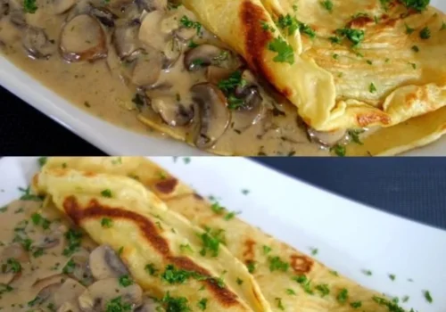 Palacinky s gorgonzolou, cibuľkou a slaninou – lahodná slaná variácia