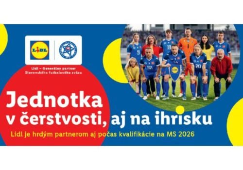 Lidl je hrdým partnerom slovenského futbalu aj počas kvalifikácie na MS 2026
