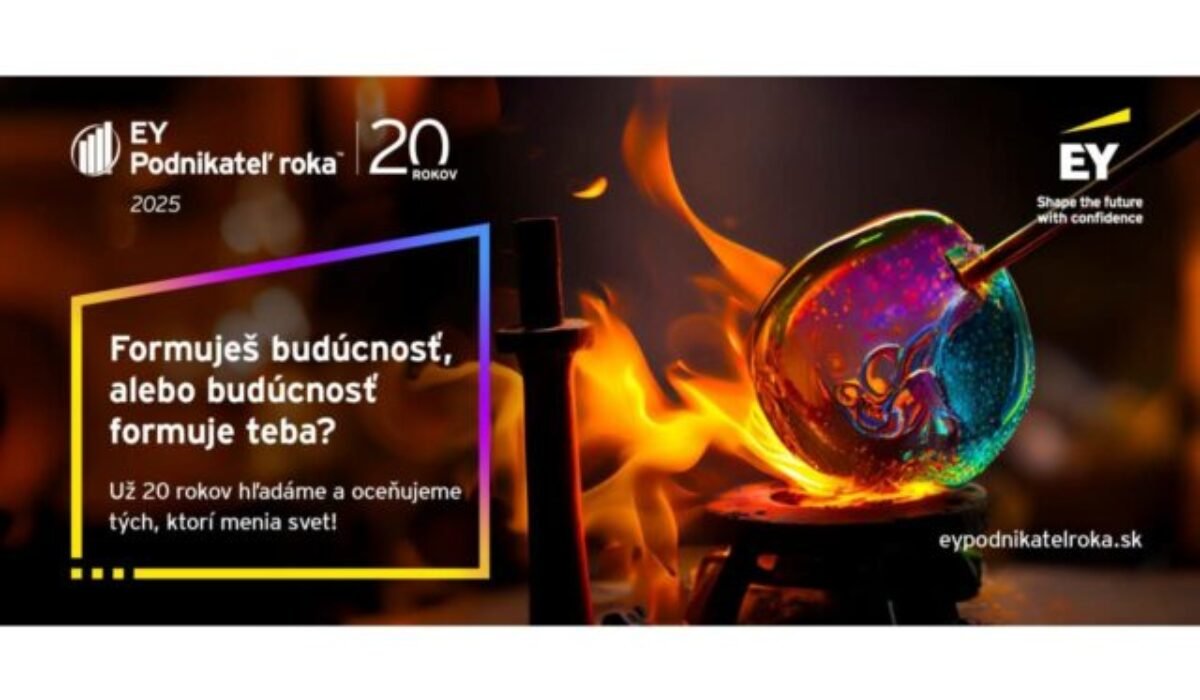 Spoločnosť EY Slovensko vyhlásila jubilejný 20. ročník súťaže EY Podnikateľ roka 2025