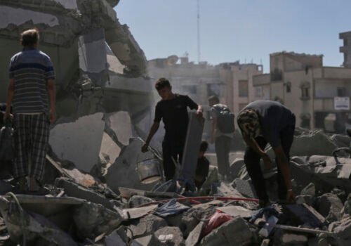 Z mesta Gaza sa evakuovalo viac ako štvrť milióna obyvateľov