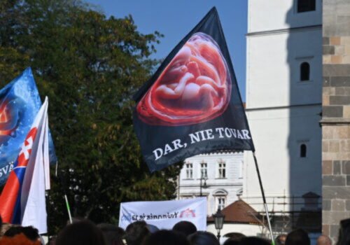 Ľudia v uliciach budú vyzývať na zákaz potratov, v Bratislave sa uskutoční pochod za život