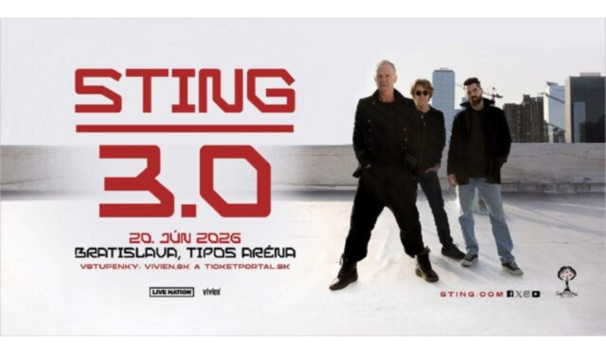 Sting sa vracia na Slovensko v rámci svetového turné 3.0!