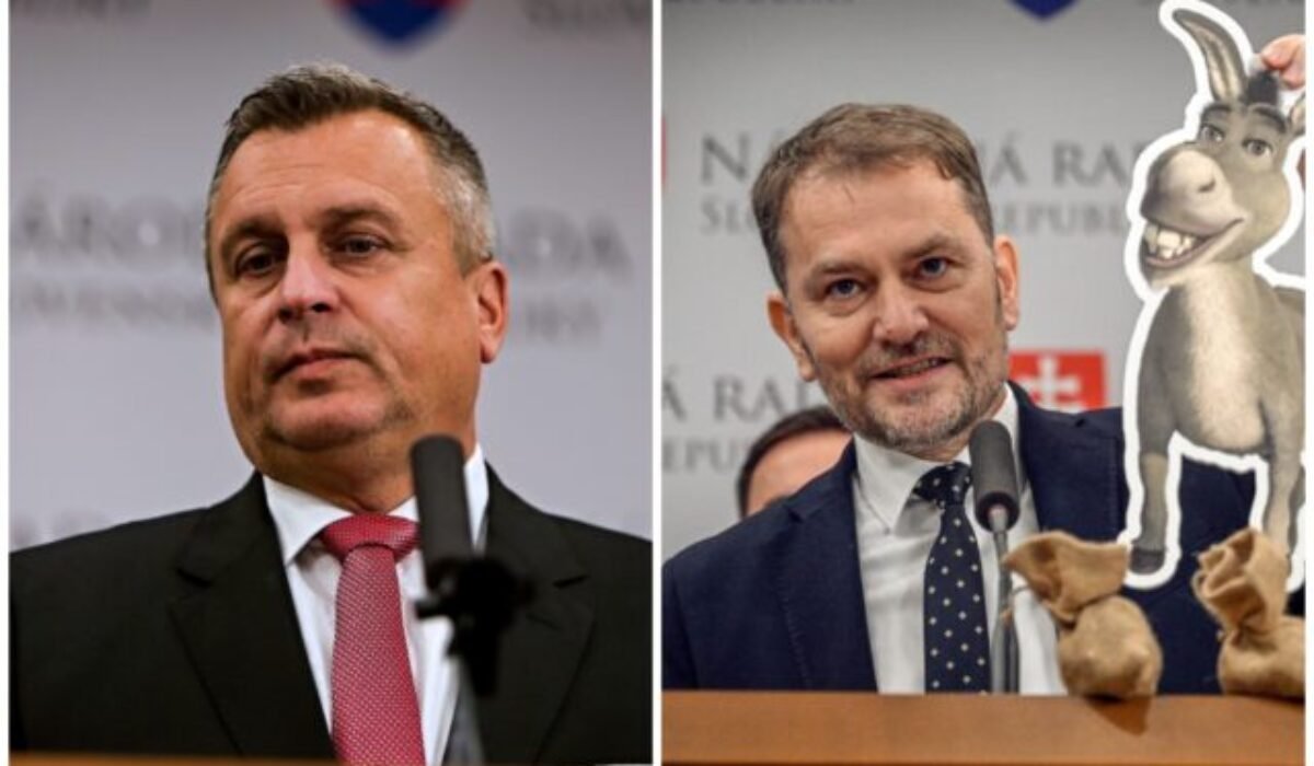 Hlas prirovnal správanie sa Danka k Matovičovi. Rozbíja jednotu vlády, tvrdí Šutaj Eštok