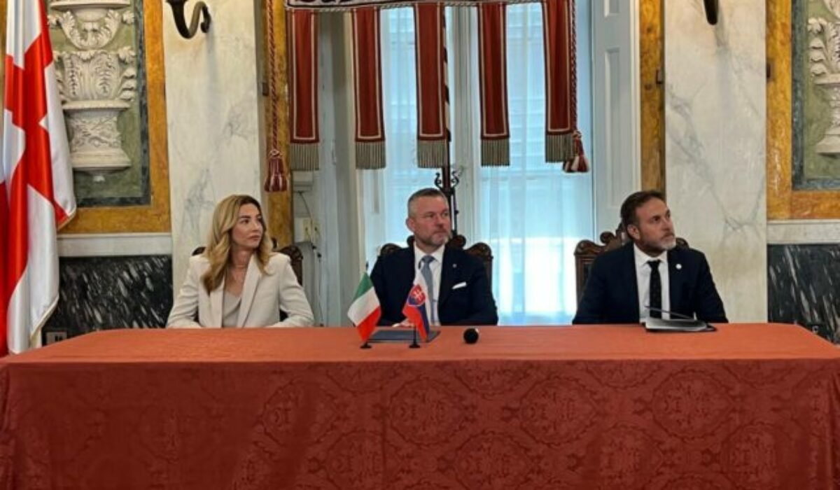 Pellegrini sa v Taliansku zúčastnil na konferencii Ligúria – Slovensko, vytvára príležitosti pre podnikateľov či univerzity – FOTO