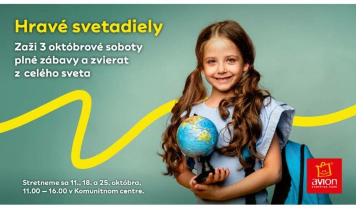 Hravé svetadiely v Avione prinesú dobrodružstvo pre deti aj rodičov