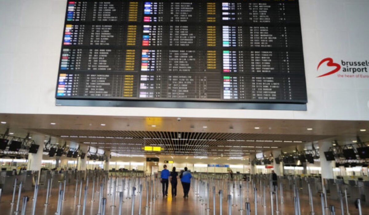 Bruselské letisko pre celoštátny štrajk zrušilo všetky odlety